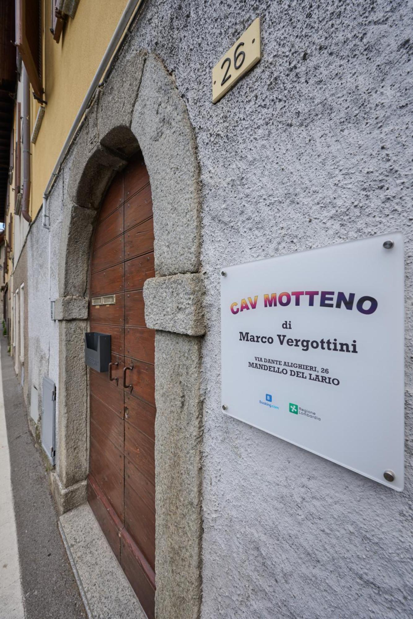 Cav Motteno Mandello del Lario Exterior photo